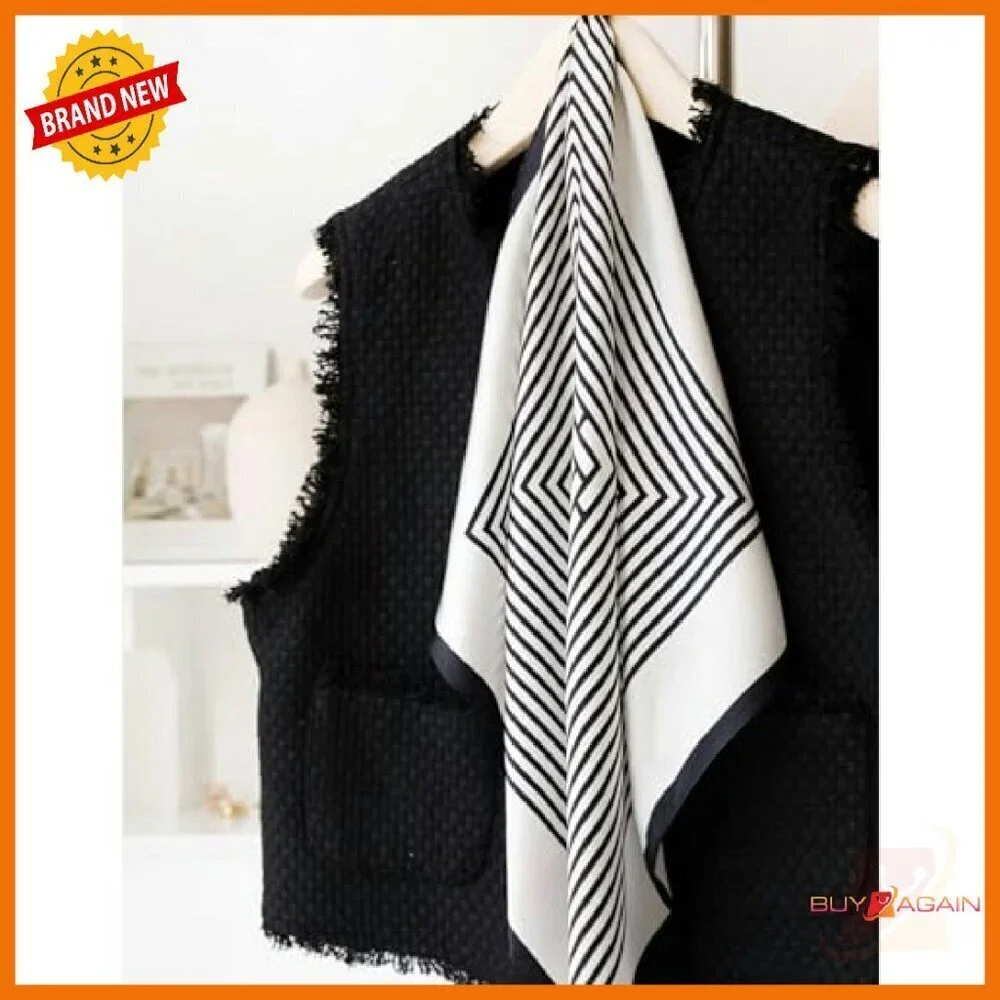 27x27 Mulberry Silk Square Scarf Versatile Headscarf Neckerchief